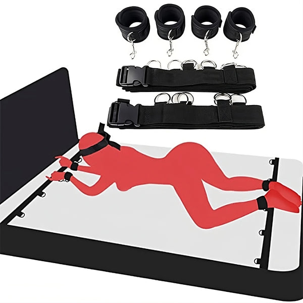 Intimacy- SM Bondage Sex Bed Restraints